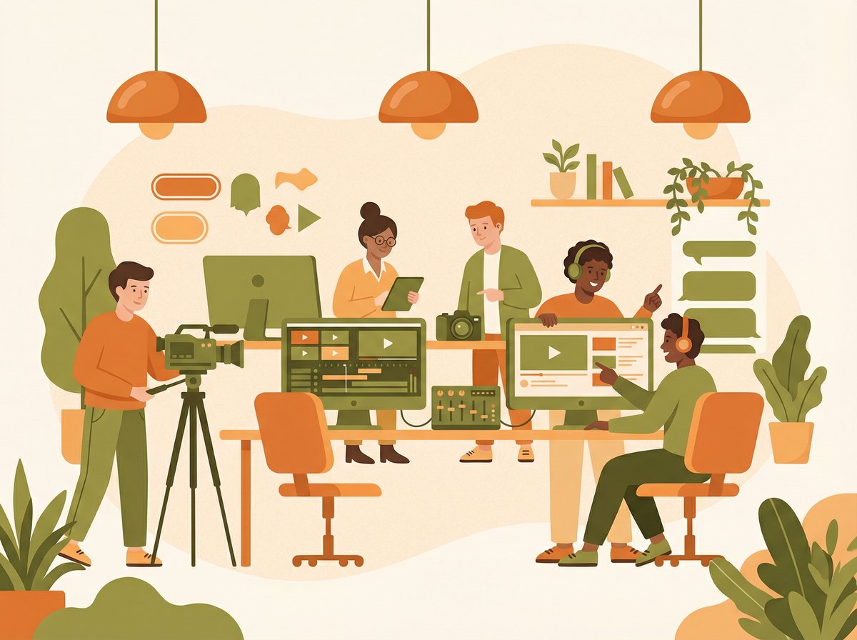 蘑菇视频-视频创作工具场景